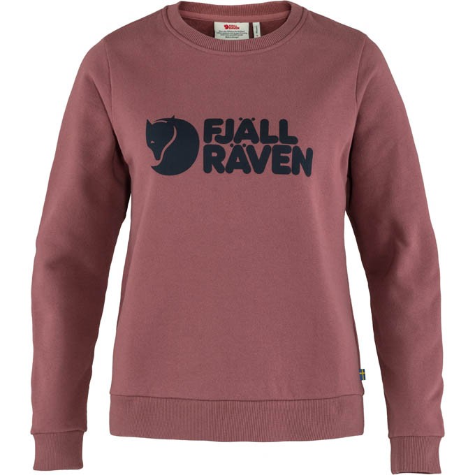 Fjallraven Logo Sweater W 女裝 Mesa Purple 長袖上衣 <荃灣店>