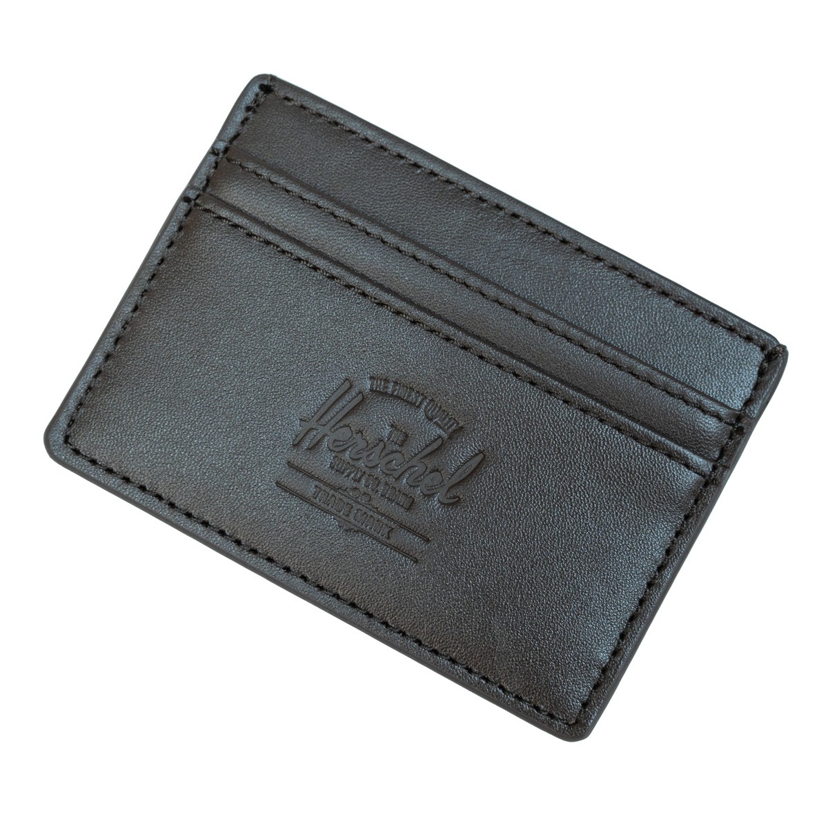 Herschel Charlie Wallet Card Holder 咭套 防RFID Brown  Leather
