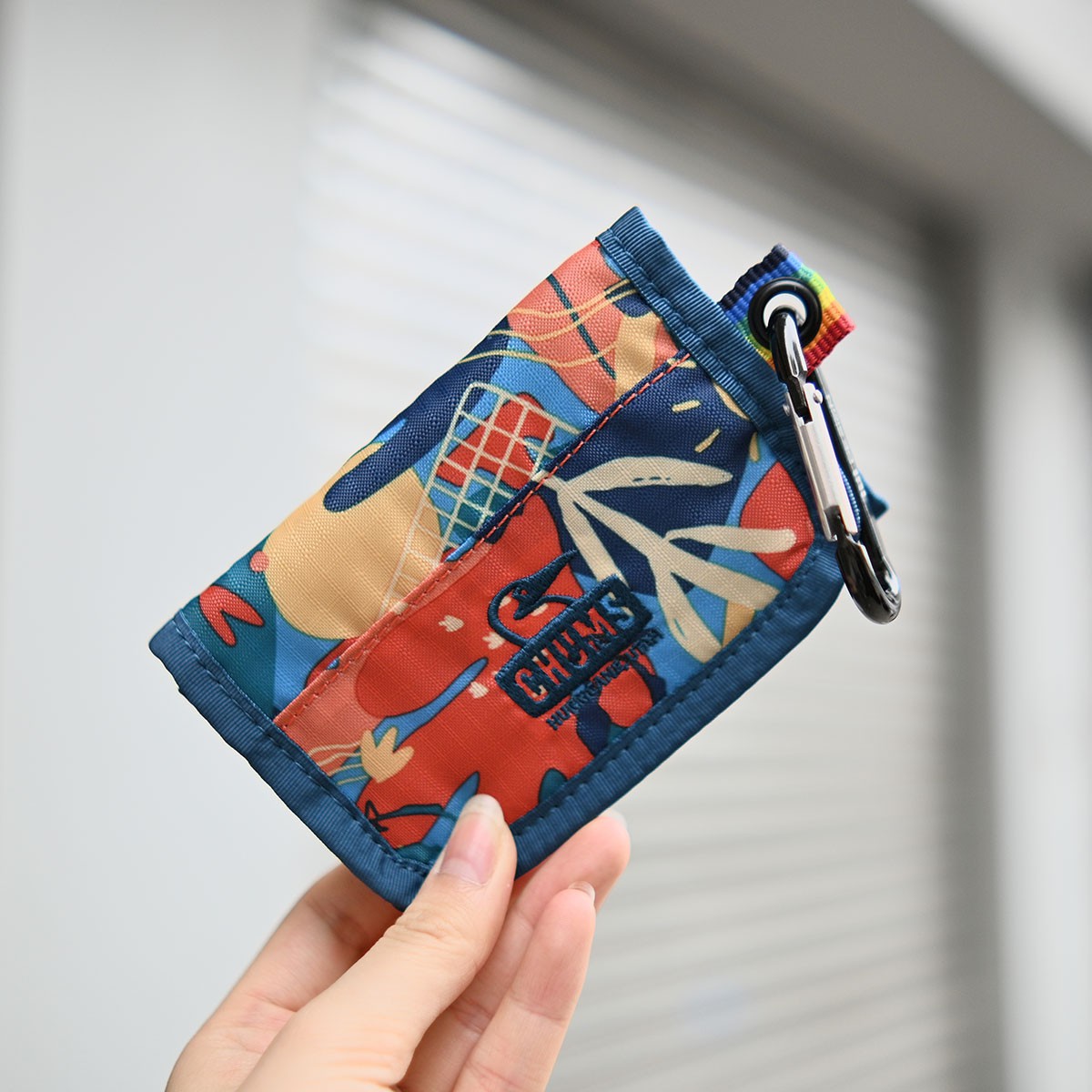 Chums Spring Dale Trifold Wallet 3褶銀包 Z208 Abstract Nature (不包含行山型扣具)