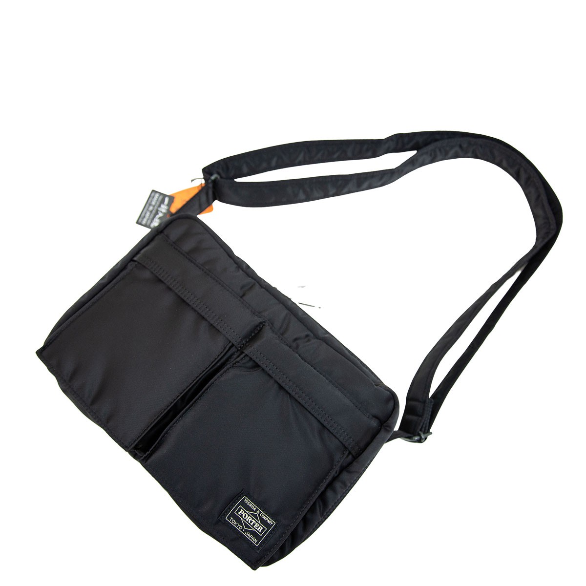 Porter Tanker Shoulder Bag S Black 黑/ 綠斜揹袋