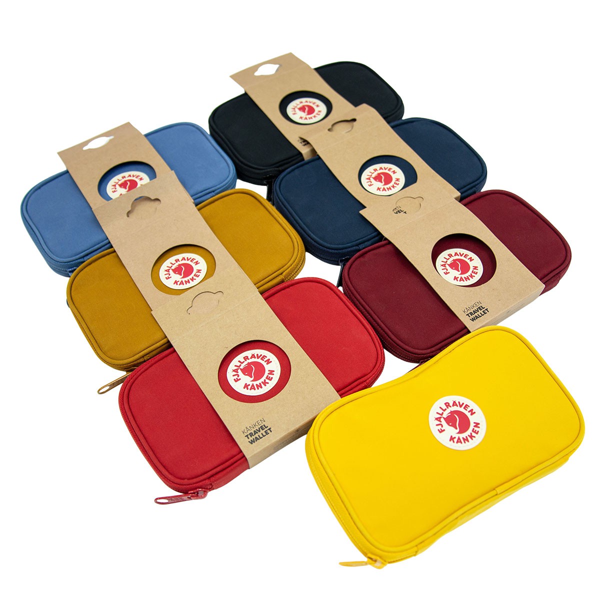 Fjallraven Kanken Travel Wallet 拉鏈銀包 多色可選